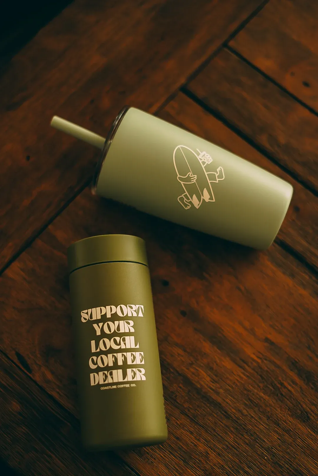 Support Your Local Coffee Dealer tumbler